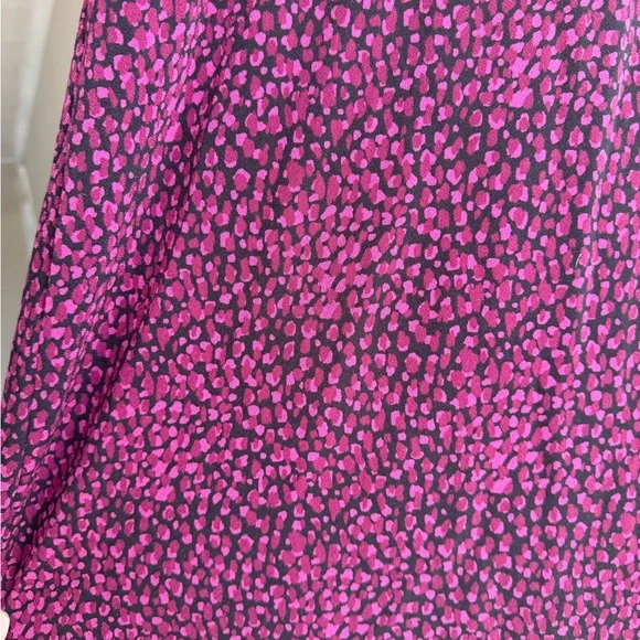 Ann Taylor Pink and Black Sleeveless Sundress - Picture 4 of 4